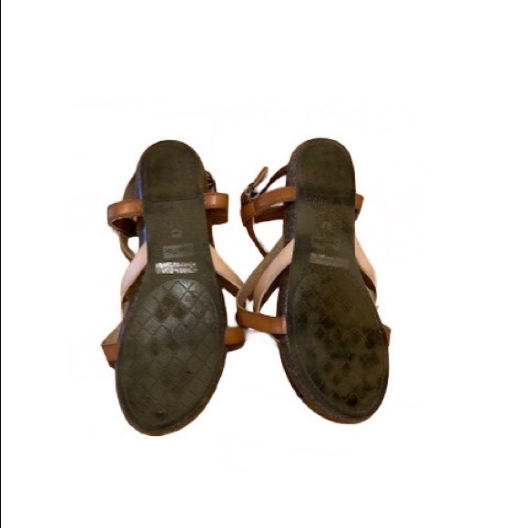 Two Tone Gladiator Sandals - Picture 2 of 3